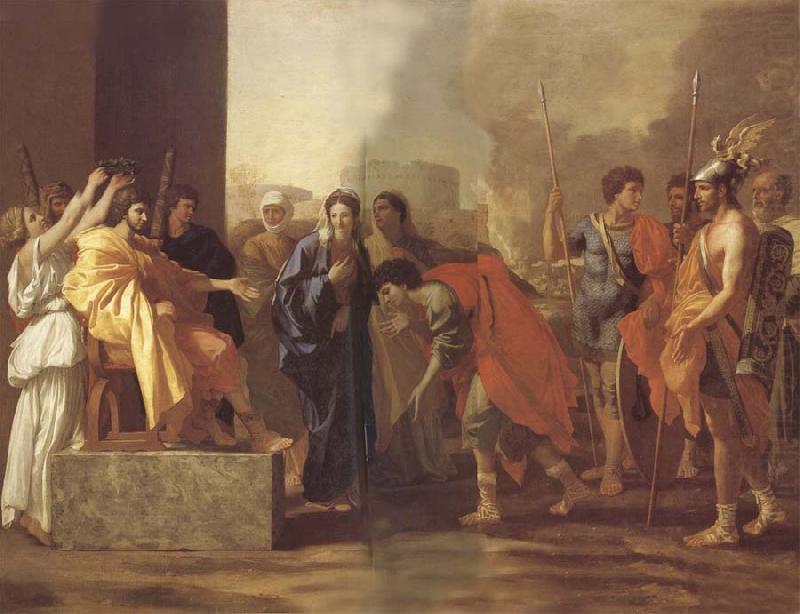 Nicolas Poussin Bighearted Sibiqiwo china oil painting image